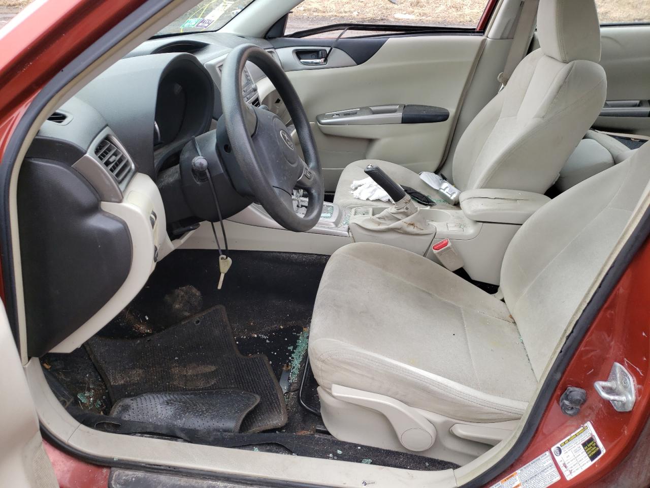 Photo 5 from auction – 2009 SUBARU IMPREZA 2. with VIN JF1GE61609H513338