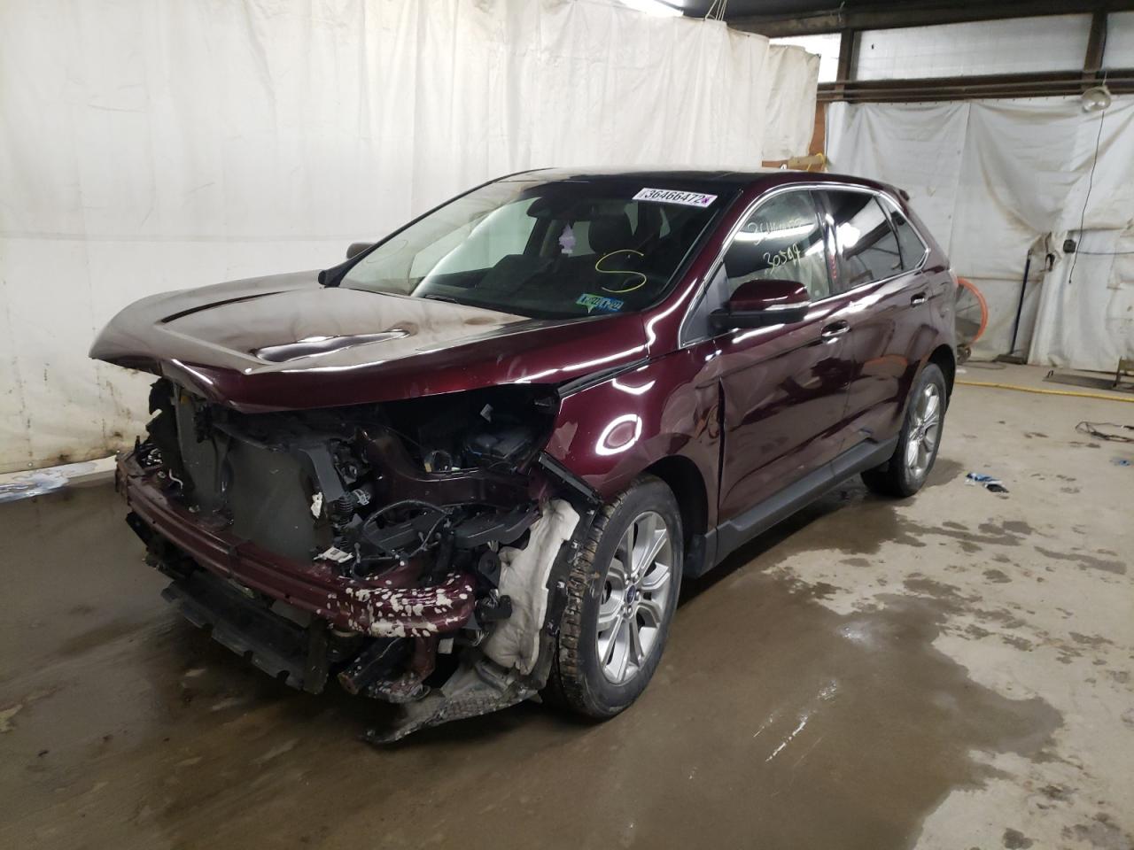 Photo 2 from auction – 2019 FORD EDGE TITAN with VIN 2FMPK4K99KBB10599