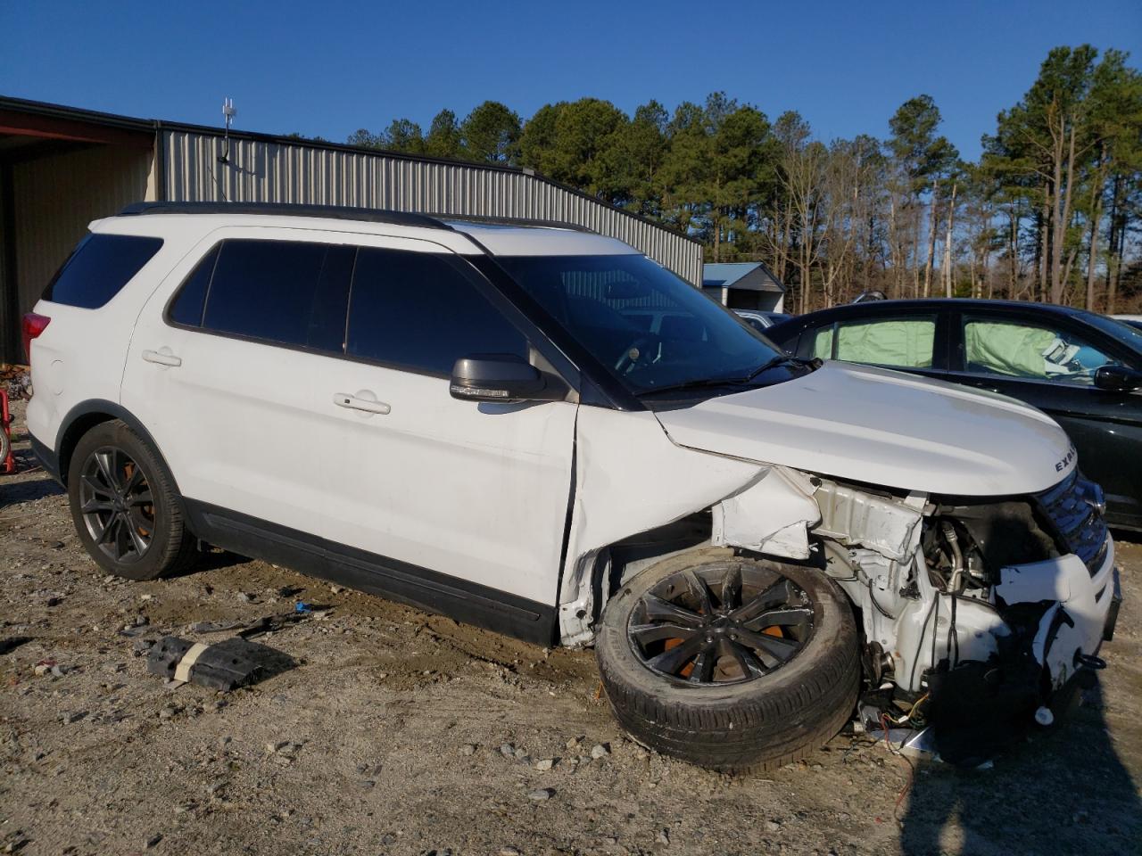 FORD EXPLORER X 2018 with VIN 1FM5K8D8XJGB74211 - Photo from auction