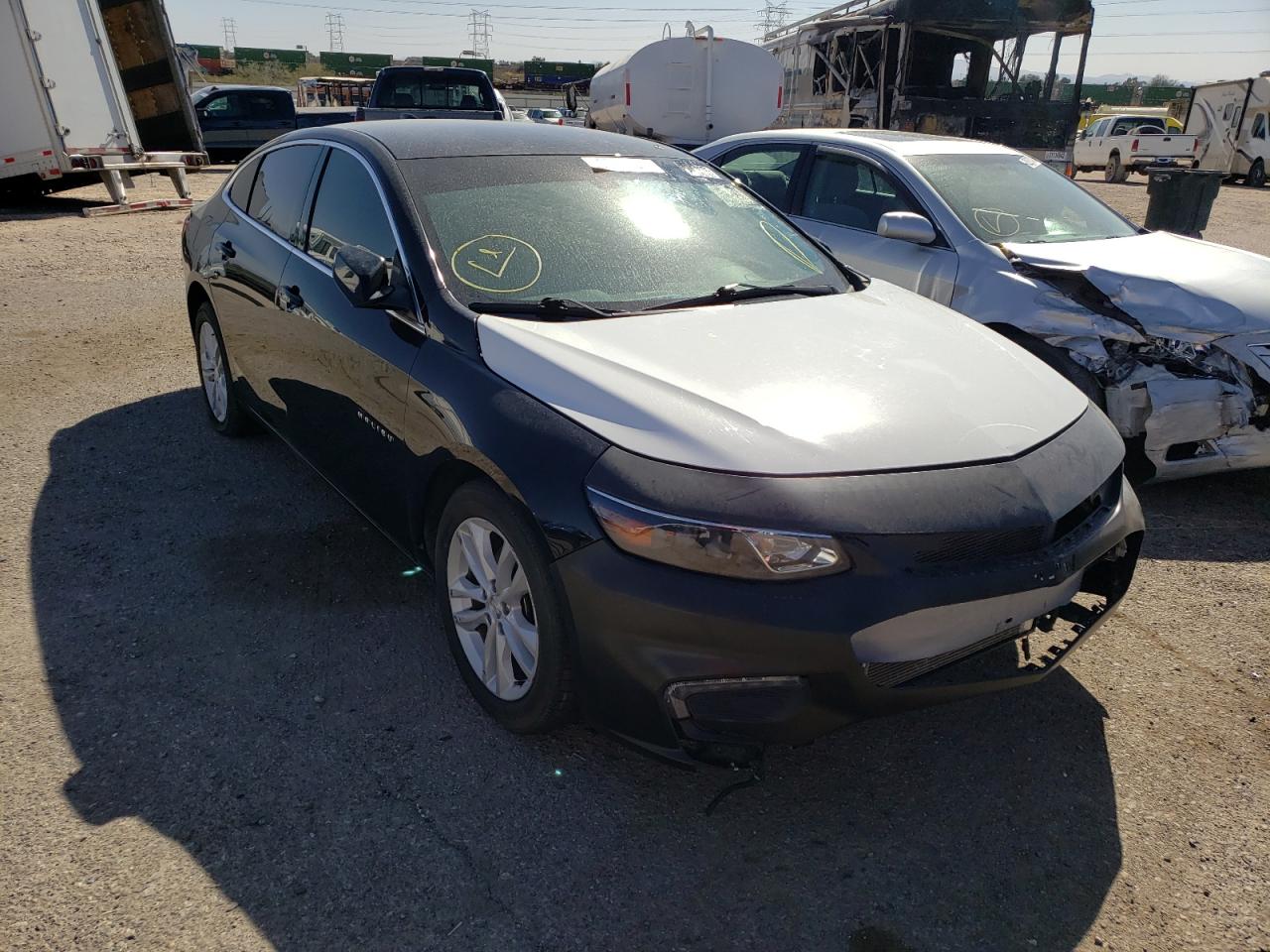 Photo 1 from auction – 2018 CHEVROLET MALIBU LT with VIN 1G1ZD5ST7JF267594