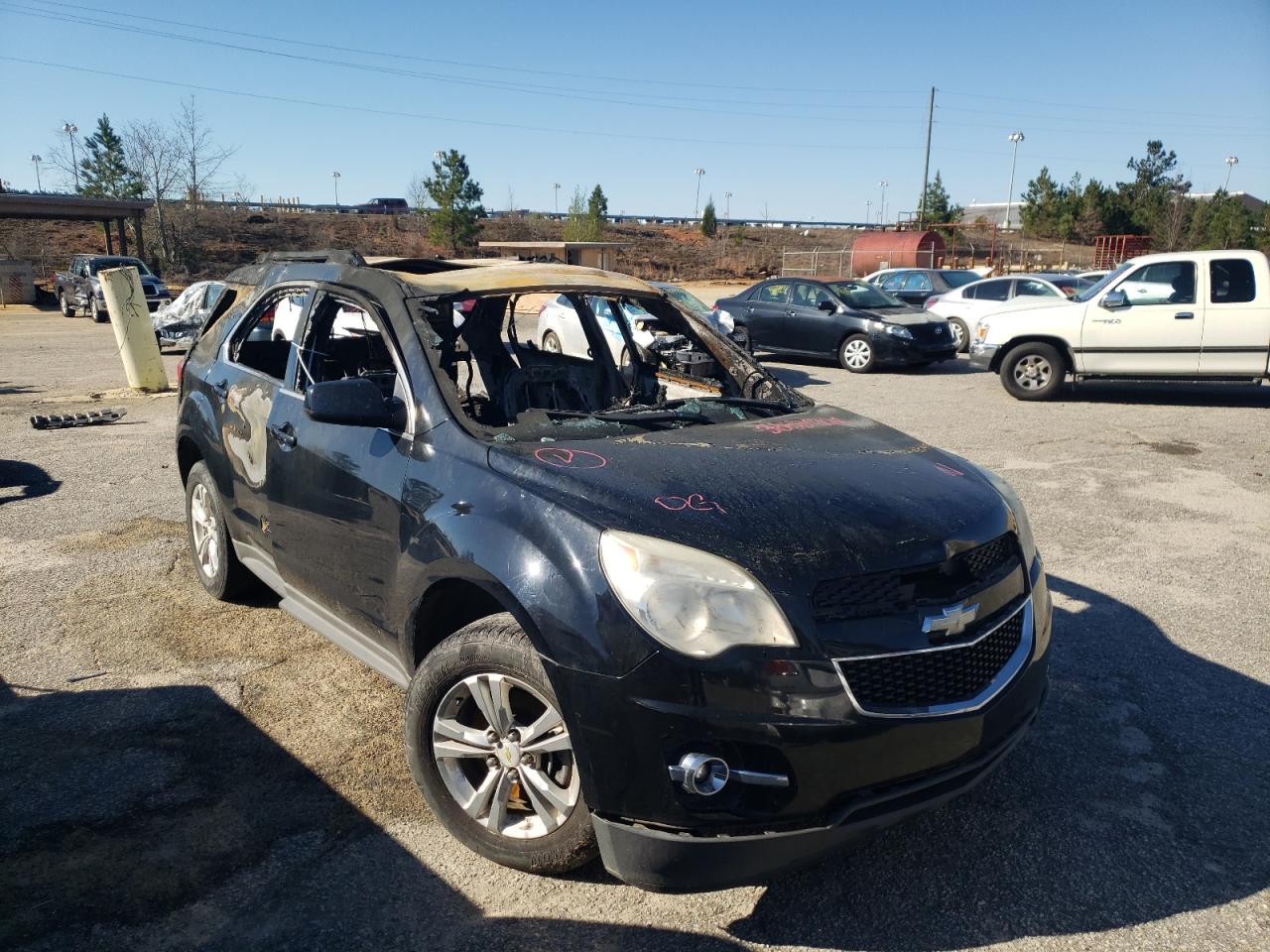 CHEVROLET EQUINOX LT 2013 with VIN 2GNALPEK5D6329893 - Photo from auction