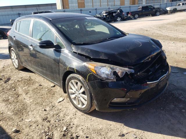 KIA FORTE EX 2014 with VIN KNAFX5A8XE5205128 - Photo from auction