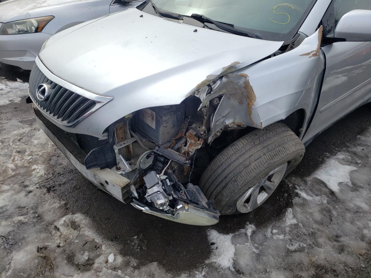 Photo 9 from auction – 2009 LEXUS RX 350 with VIN JTJHK31U192856308