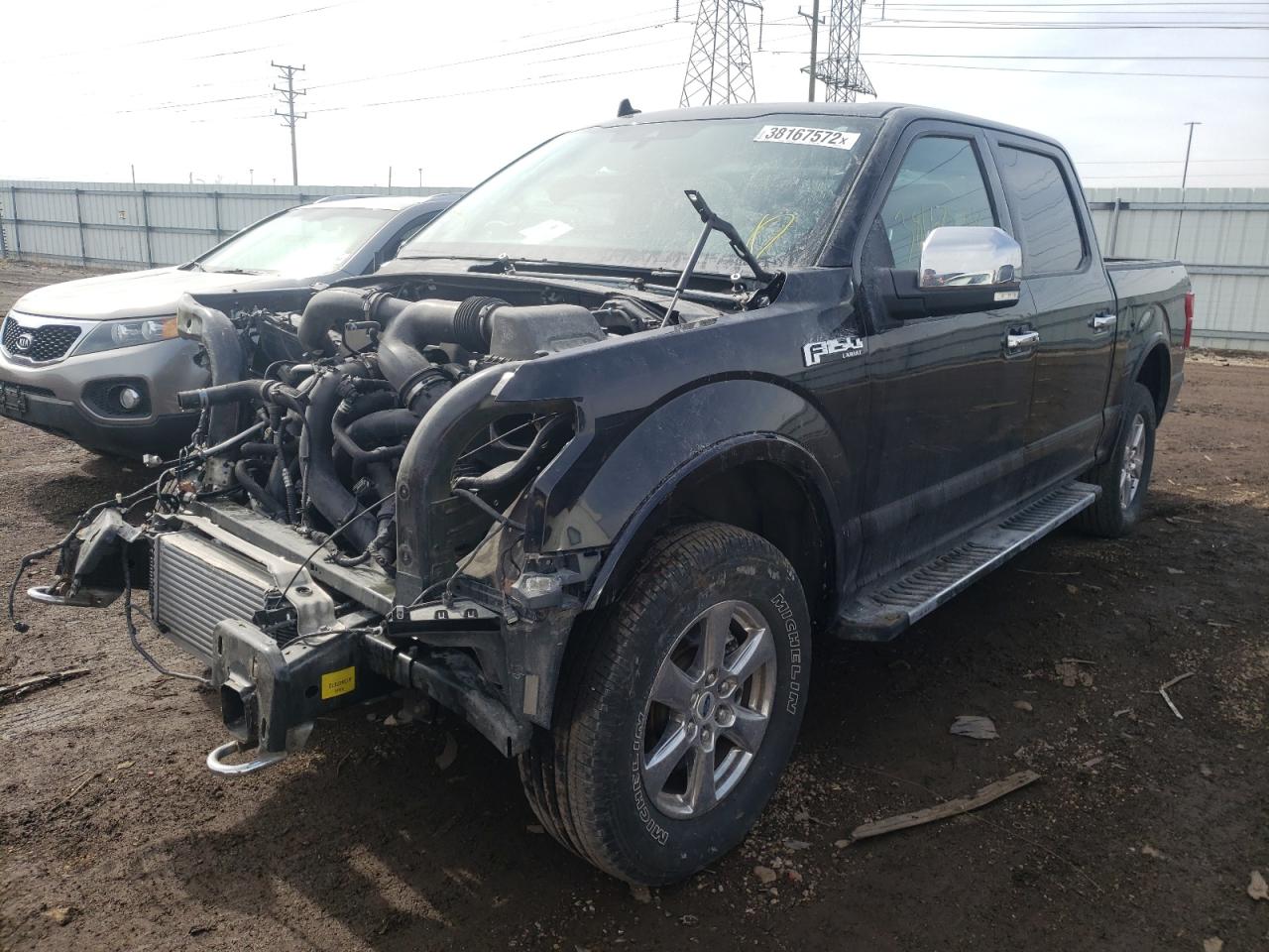 Photo 2 from auction – 2019 FORD F150 SUPER with VIN 1FTEW1E46KKD62718