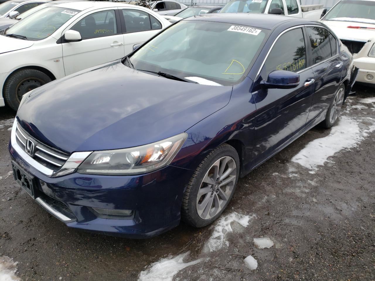 Photo 2 from auction – 2014 HONDA ACCORD SPO with VIN 1HGCR2E53EA803505