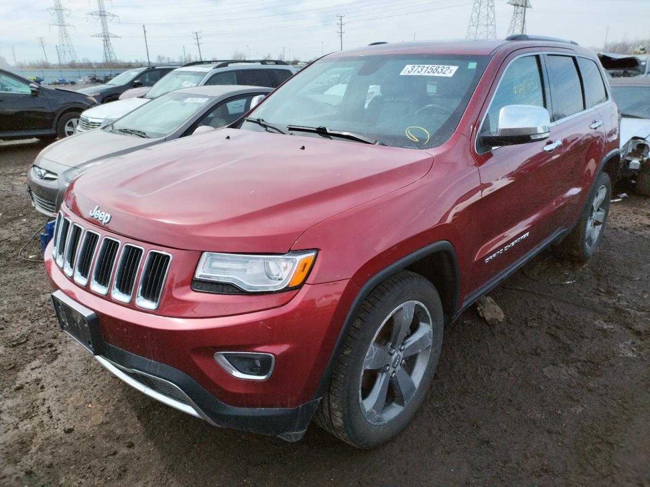 Photo 2 from auction – 2015 JEEP GRAND CHER with VIN 1C4RJFBG2FC692285