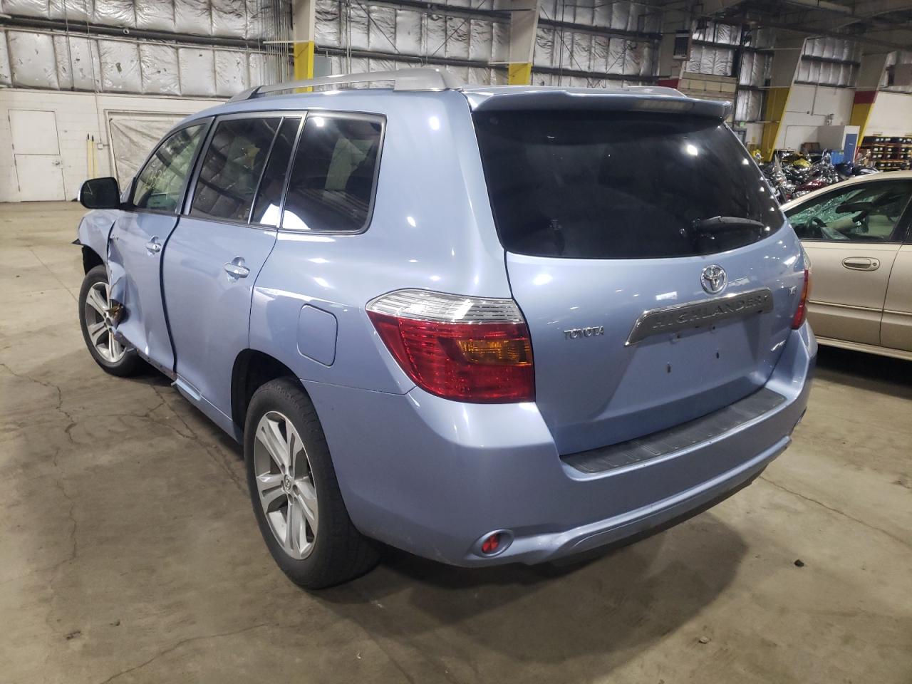 Photo 3 from auction – 2008 TOYOTA HIGHLANDER with VIN JTEES43A282089660