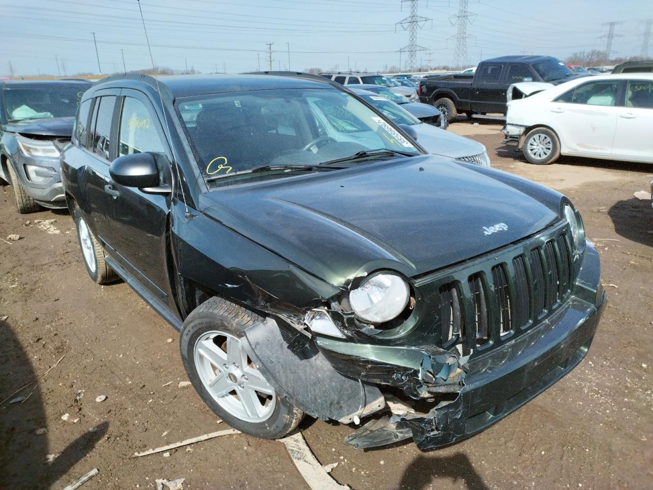 JEEP COMPASS SP 2010 with VIN 1J4NT1FAXAD676785 - Photo from auction