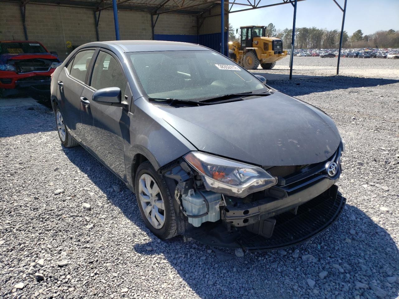 TOYOTA COROLLA L 2015 with VIN 2T1BURHE6FC322996 - Photo from auction