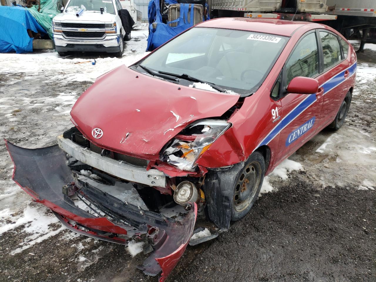 Photo 2 from auction – 2006 TOYOTA PRIUS with VIN JTDKB20U263128457