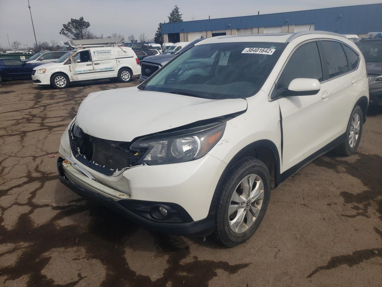 Photo 2 from auction – 2013 HONDA CR-V EXL with VIN 5J6RM4H77DL019325