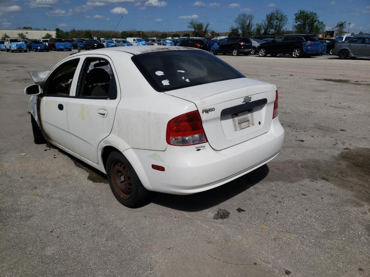 Photo 3 from auction – 2004 CHEVROLET AVEO with VIN KL1TD52654B146119