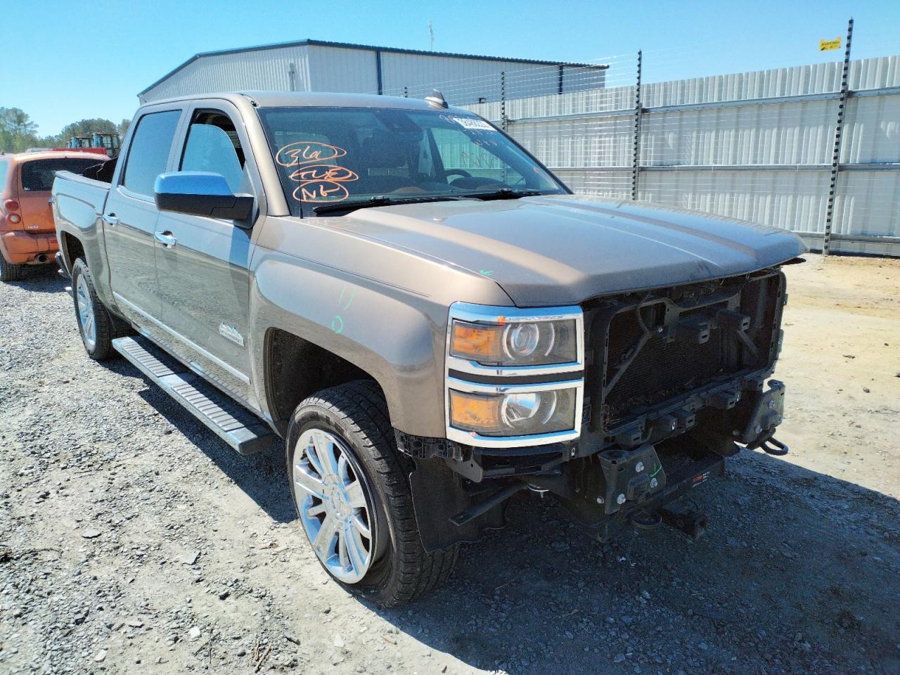 CHEVROLET SILVERADO 2015 with VIN 3GCUKTEC8FG365952 - Photo from auction
