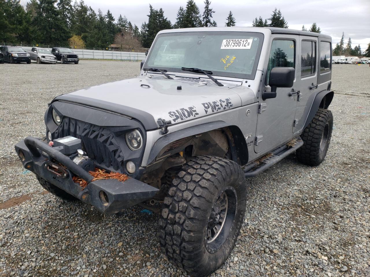 Photo 2 from auction – 2017 JEEP WRANGLER U with VIN 1C4BJWEG7HL713891