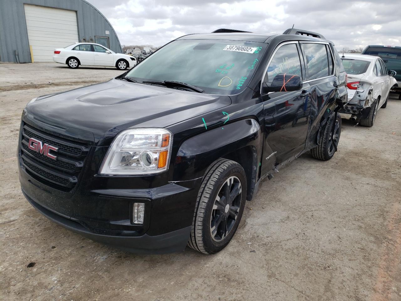 Photo 2 from auction – 2017 GMC TERRAIN SL with VIN 2GKFLUE36H6150407
