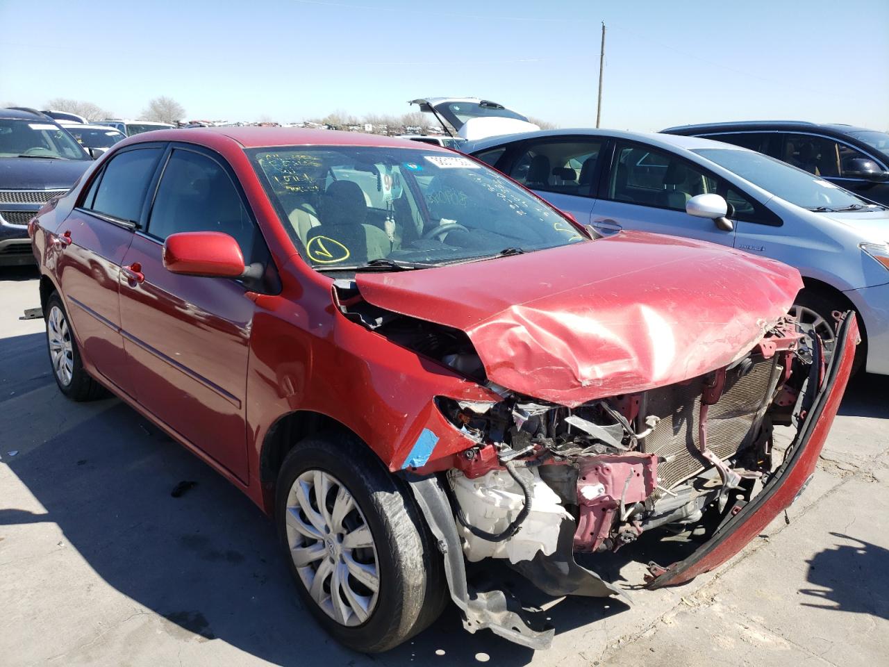 TOYOTA COROLLA BA 2013 with VIN 5YFBU4EE0DP138822 - Photo from auction
