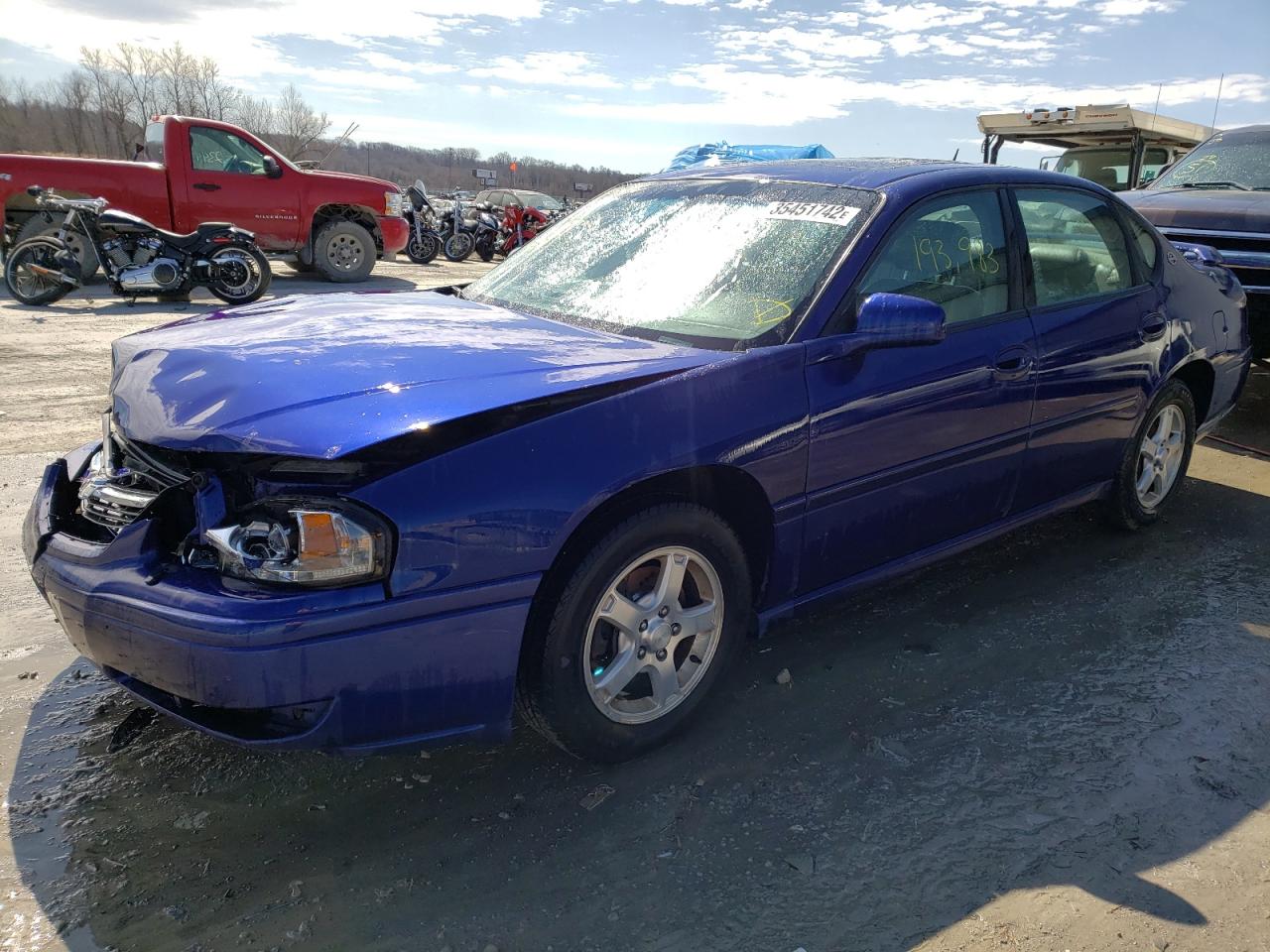 Photo 2 from auction – 2005 CHEVROLET IMPALA LS with VIN 2G1WH55K159323750