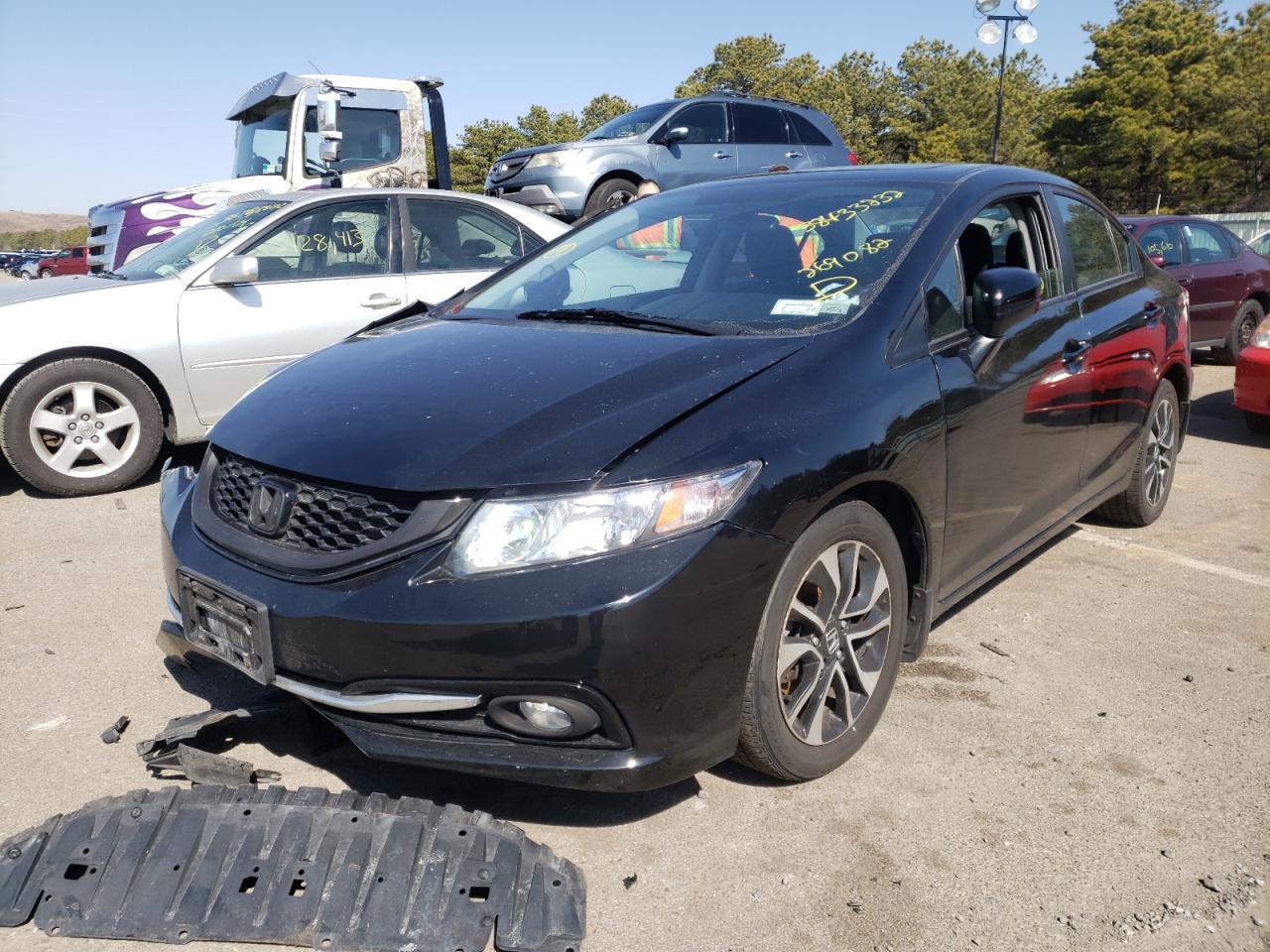 Photo 2 from auction – 2015 HONDA CIVIC EX with VIN 19XFB2F84FE269082