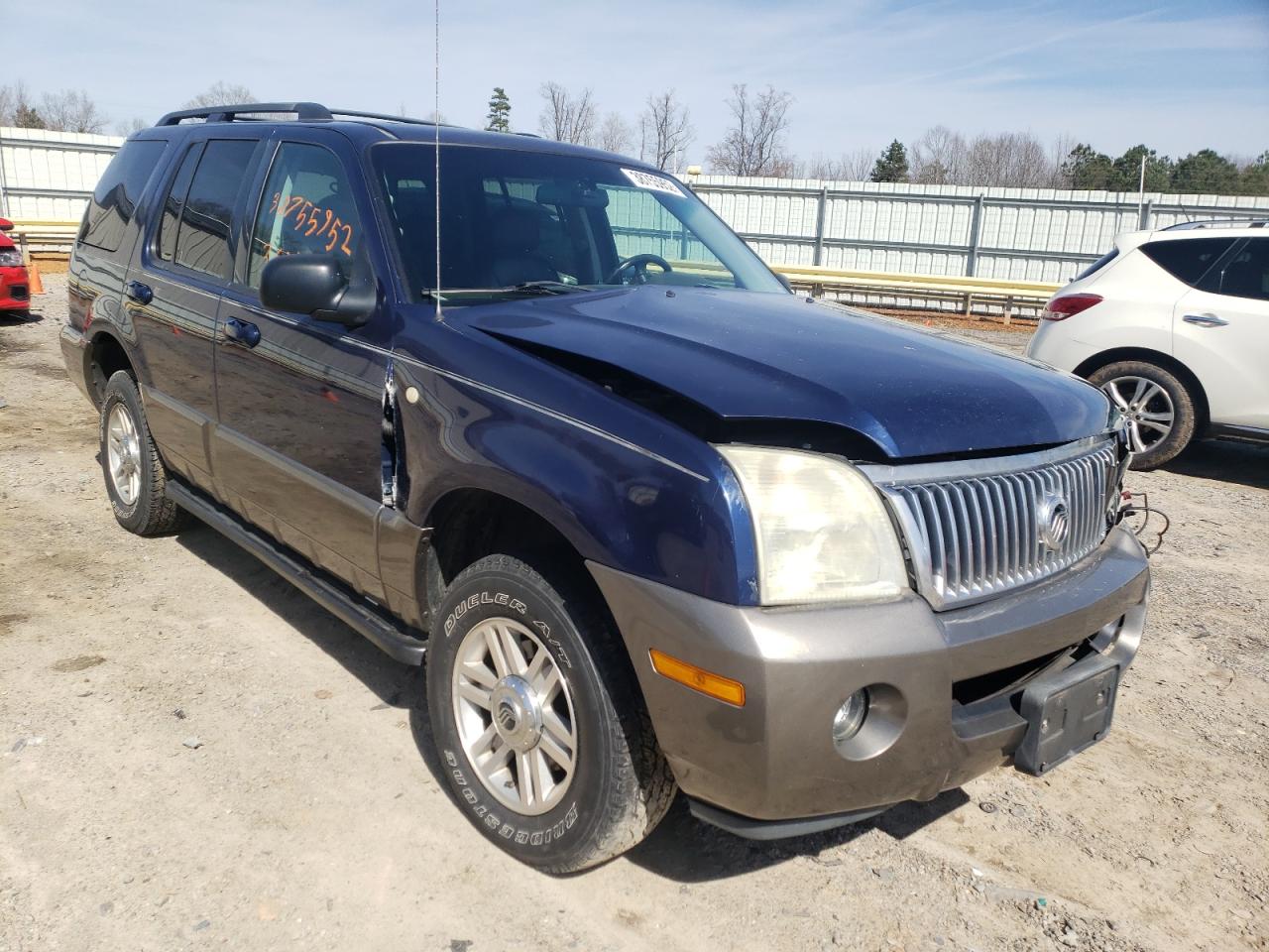 MERCURY MOUNTAINEE 2004 with VIN 4M2ZU86WX4UJ07765 - Photo from auction
