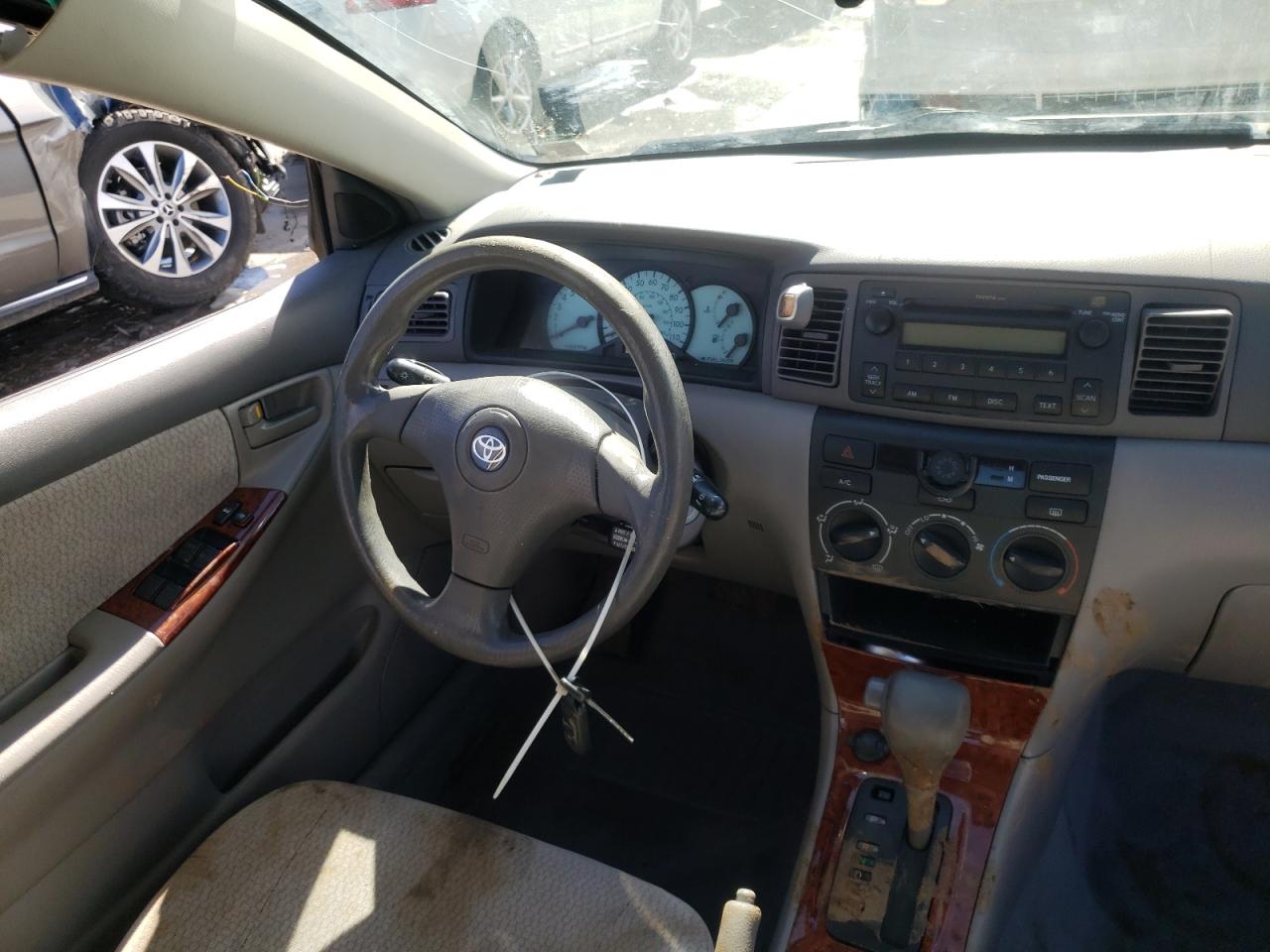 Photo 9 from auction – 2004 TOYOTA COROLLA CE with VIN 2T1BR32E24C314446