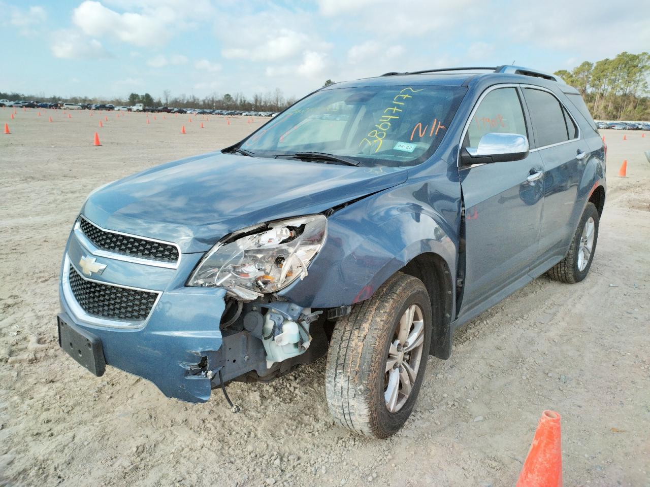 Photo 2 from auction – 2012 CHEVROLET EQUINOX LT with VIN 2GNALFEK9C6266466