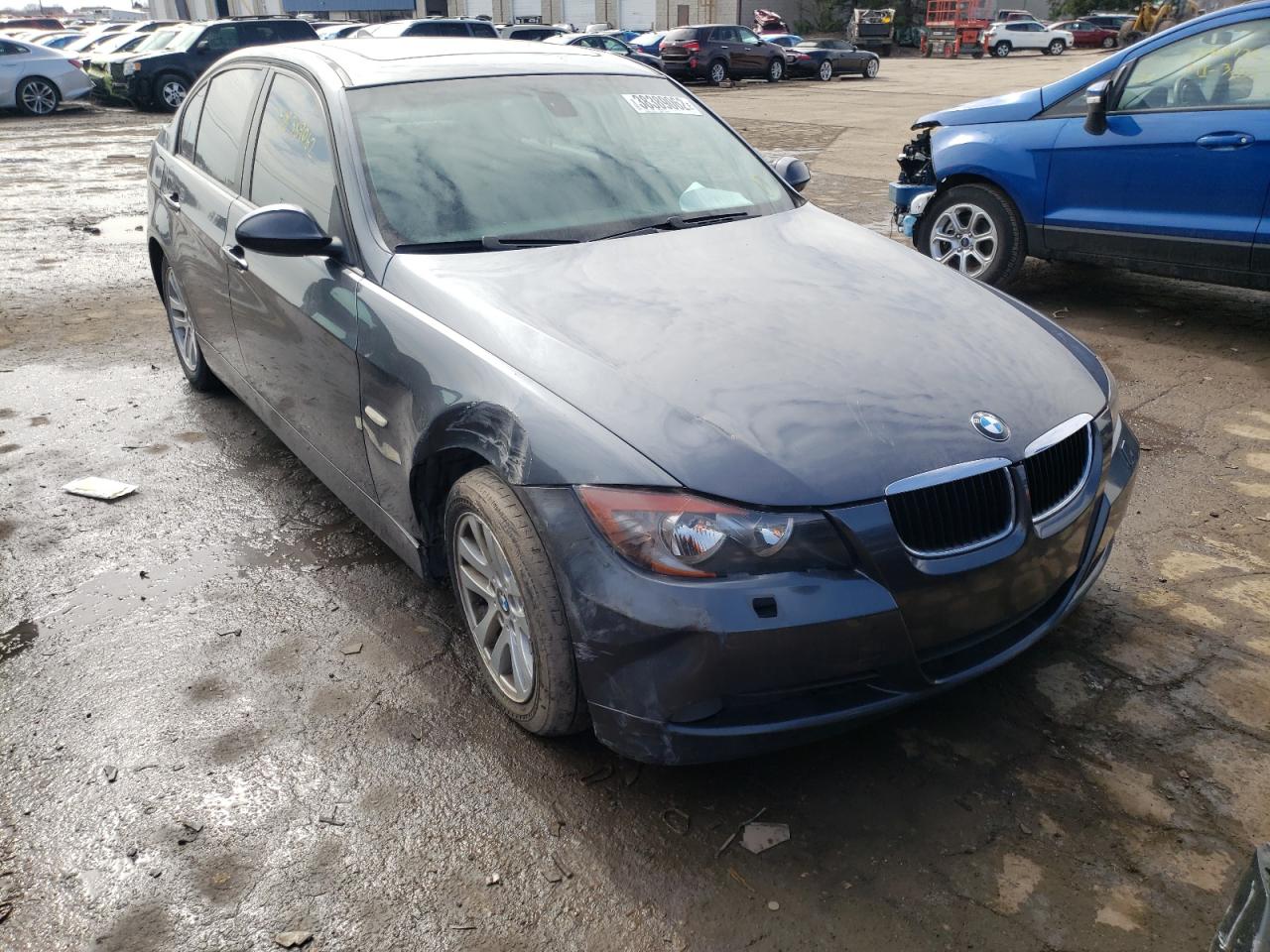 BMW 328 I 2007 with VIN WBAVA33587PG53527 - Photo from auction