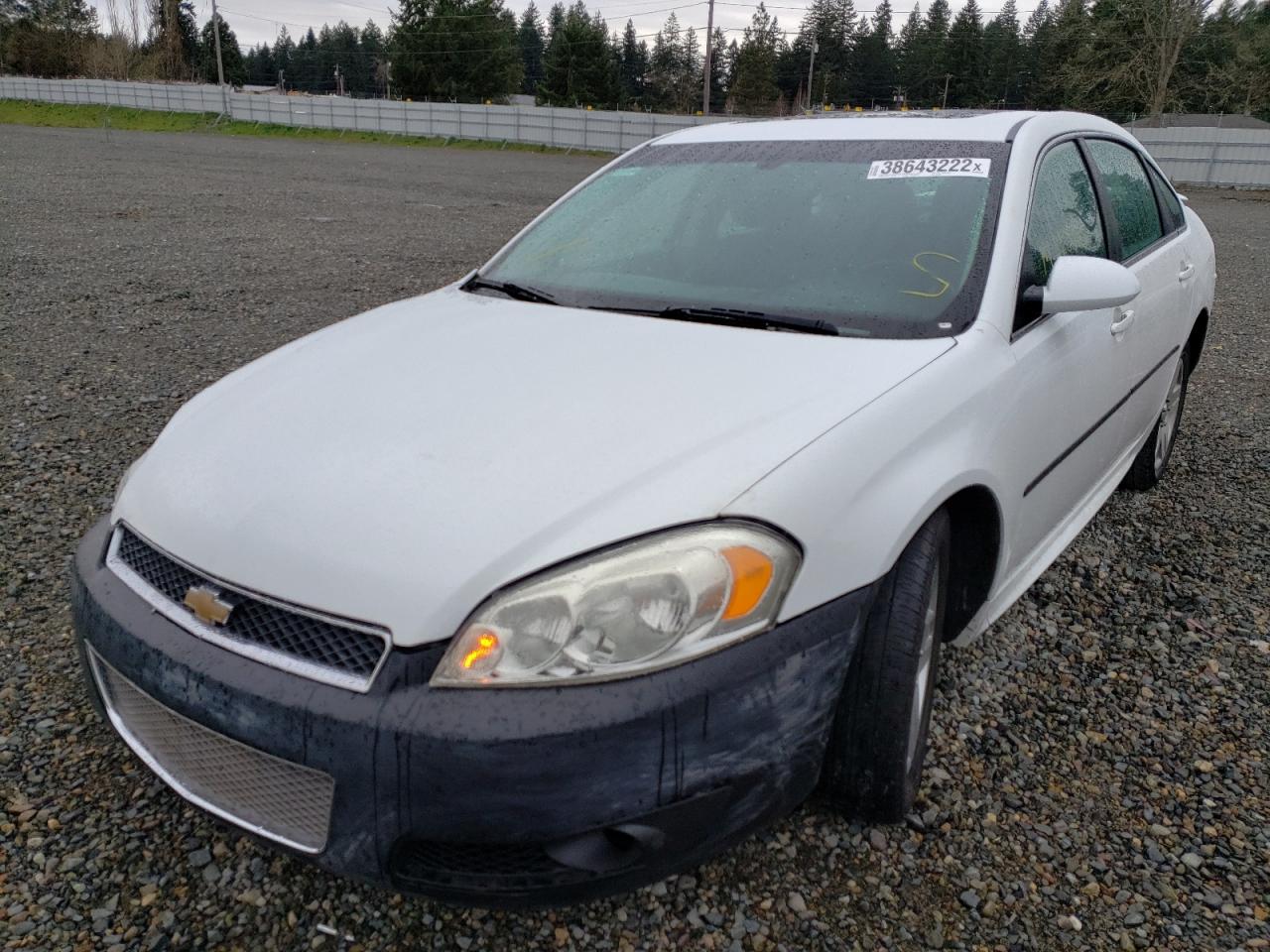 Photo 2 from auction – 2013 CHEVROLET IMPALA LT with VIN 2G1WG5E3XD1152490