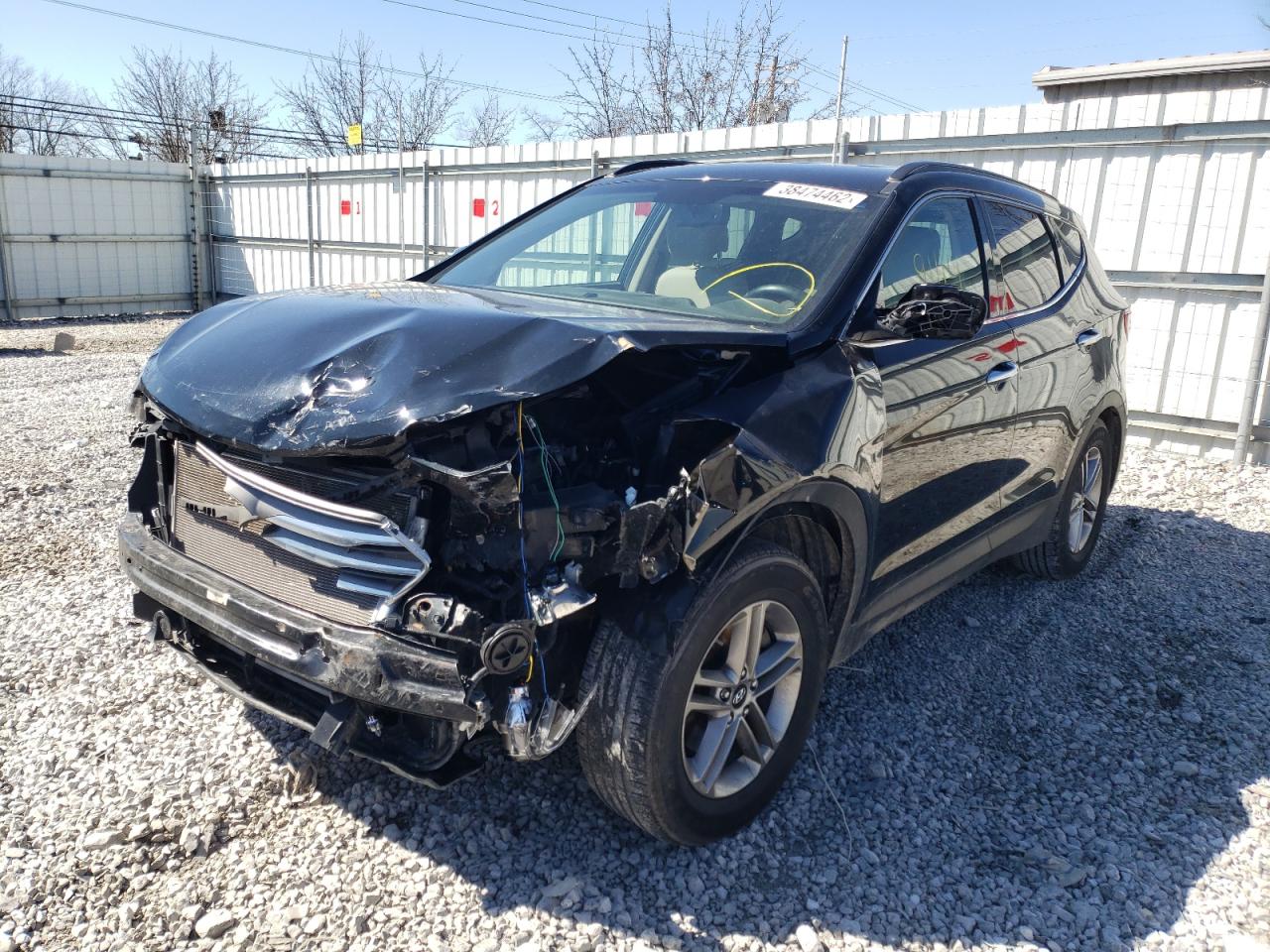 Photo 2 from auction – 2017 HYUNDAI SANTA FE S with VIN 5NMZU3LB2HH005822