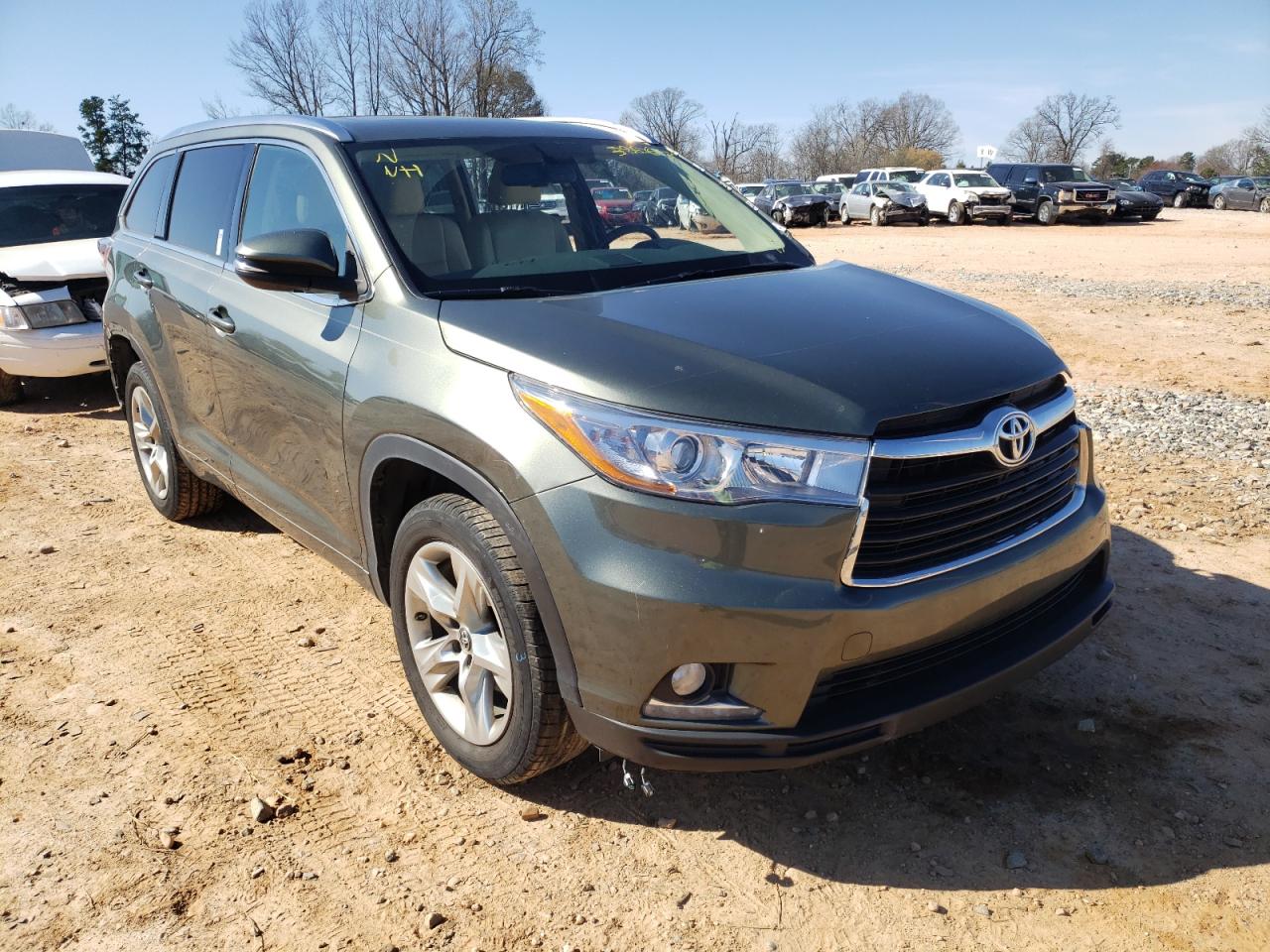 TOYOTA HIGHLANDER 2016 with VIN 5TDYKRFH8GS177501 - Photo from auction