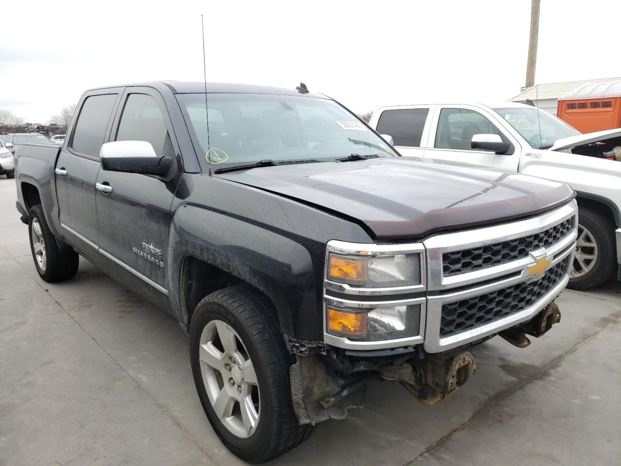 CHEVROLET SILVERADO 2014 with VIN 3GCPCREC8EG117339 - Photo from auction