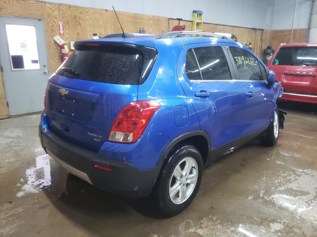 Photo 4 from auction – 2016 CHEVROLET TRAX 1LT with VIN KL7CJPSB7GB757586
