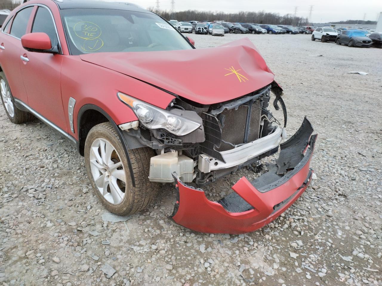 Photo 9 from auction – 2012 INFINITI FX35 with VIN JN8AS1MU4CM122332