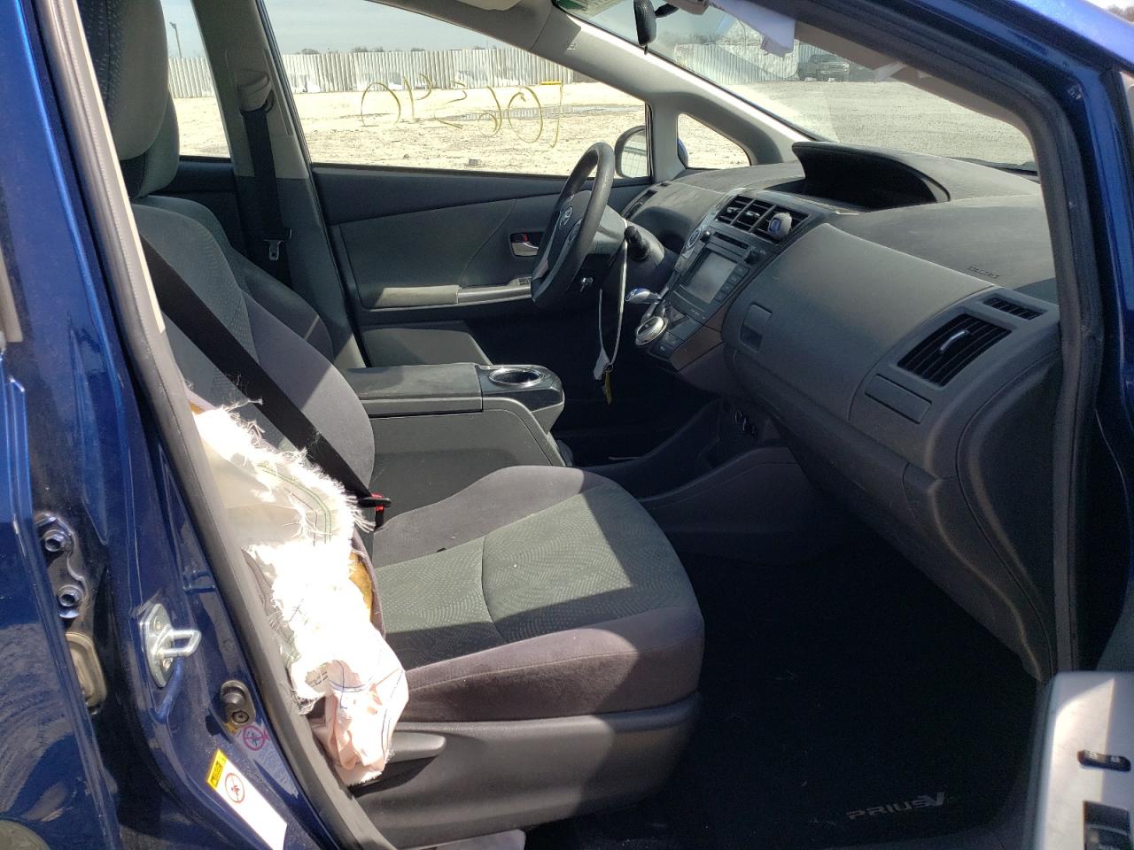 Photo 5 from auction – 2012 TOYOTA PRIUS V with VIN JTDZN3EU9C3065051