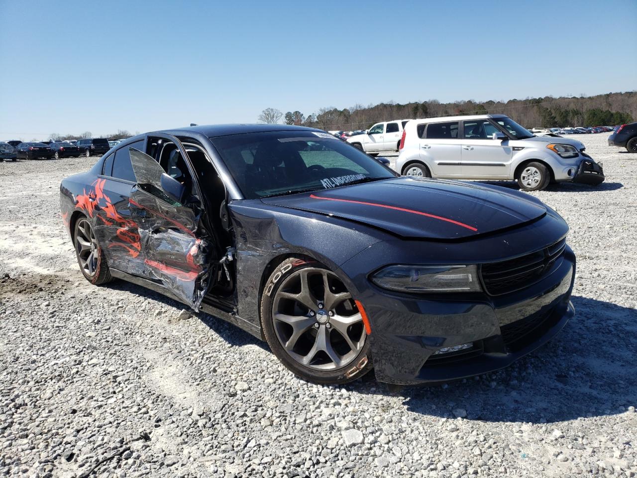 DODGE CHARGER SX 2016 with VIN 2C3CDXHG0GH169957 - Photo from auction