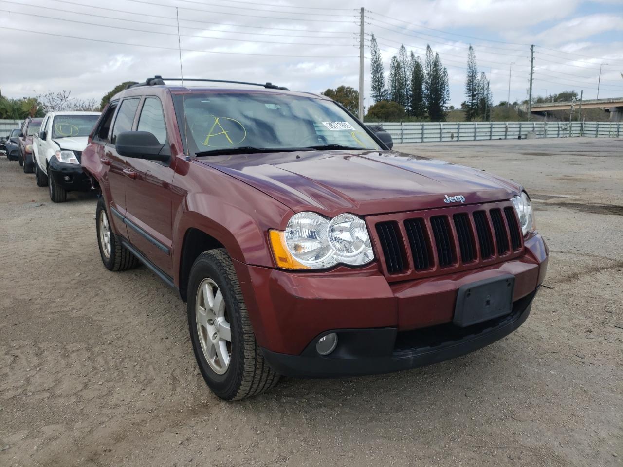 Photo 1 from auction – 2008 JEEP GRAND CHER with VIN 1J8GR48K38C162225