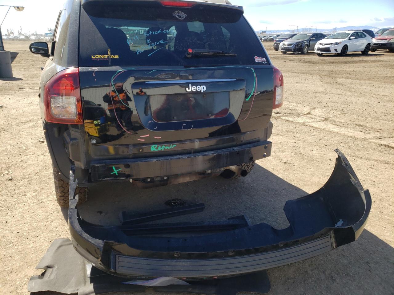 Photo 9 from auction – 2014 JEEP COMPASS SP with VIN 1C4NJCBA6ED801333