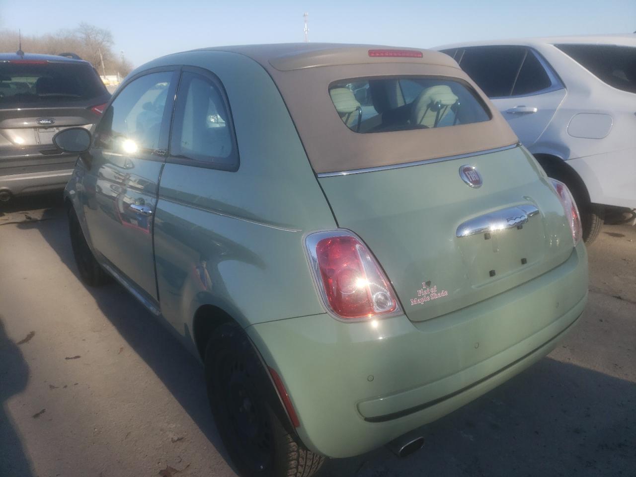 Photo 3 from auction – 2013 FIAT 500 POP with VIN 3C3CFFDR1DT703577