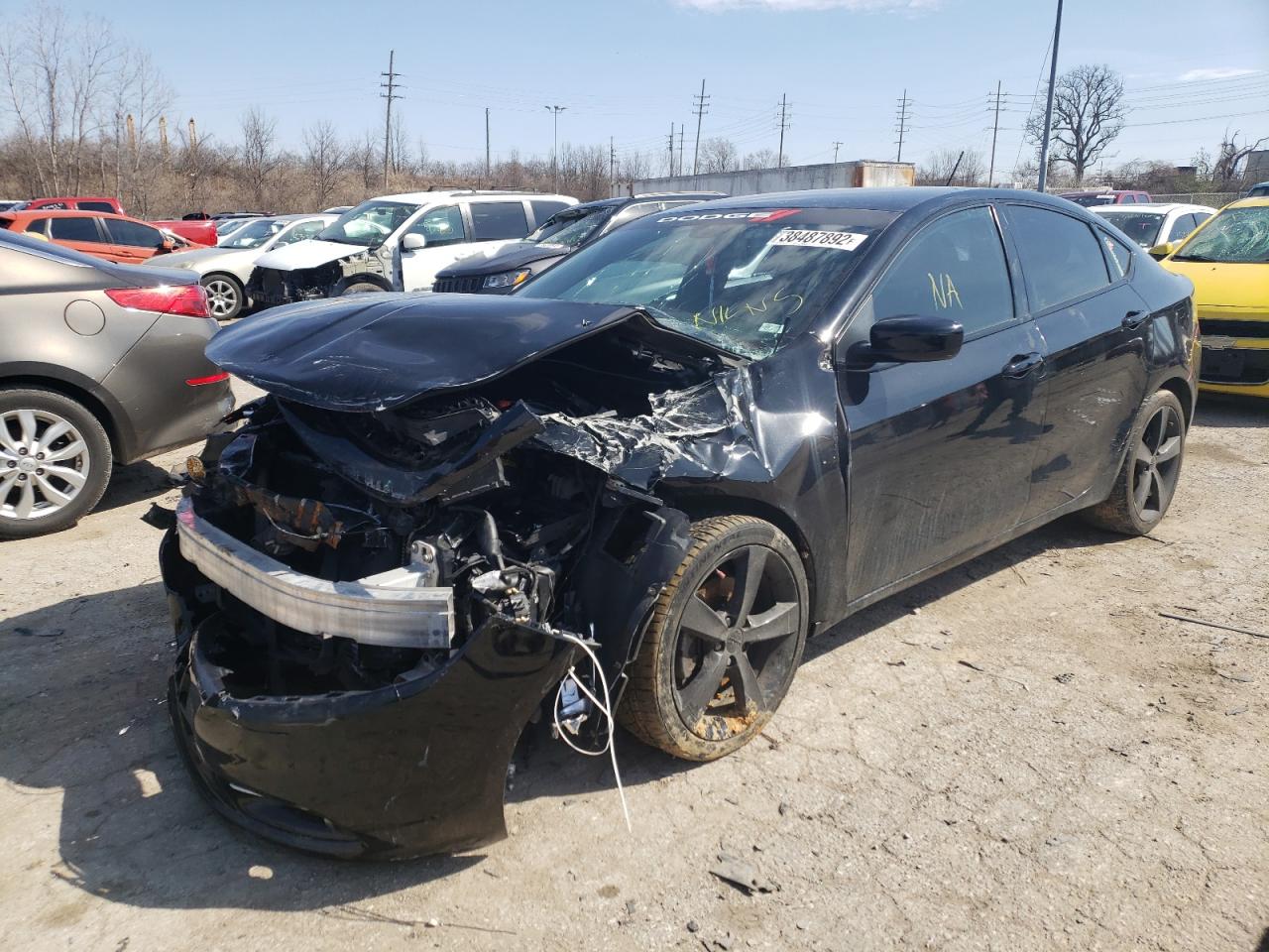 Photo 2 from auction – 2013 DODGE DART SXT with VIN 1C3CDFBH6DD223749