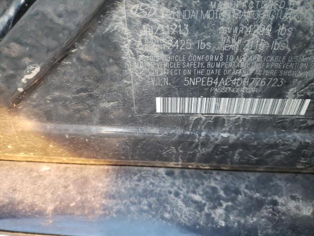 Photo 10 from auction – 2013 HYUNDAI SONATA GLS with VIN 5NPEB4AC4DH776723