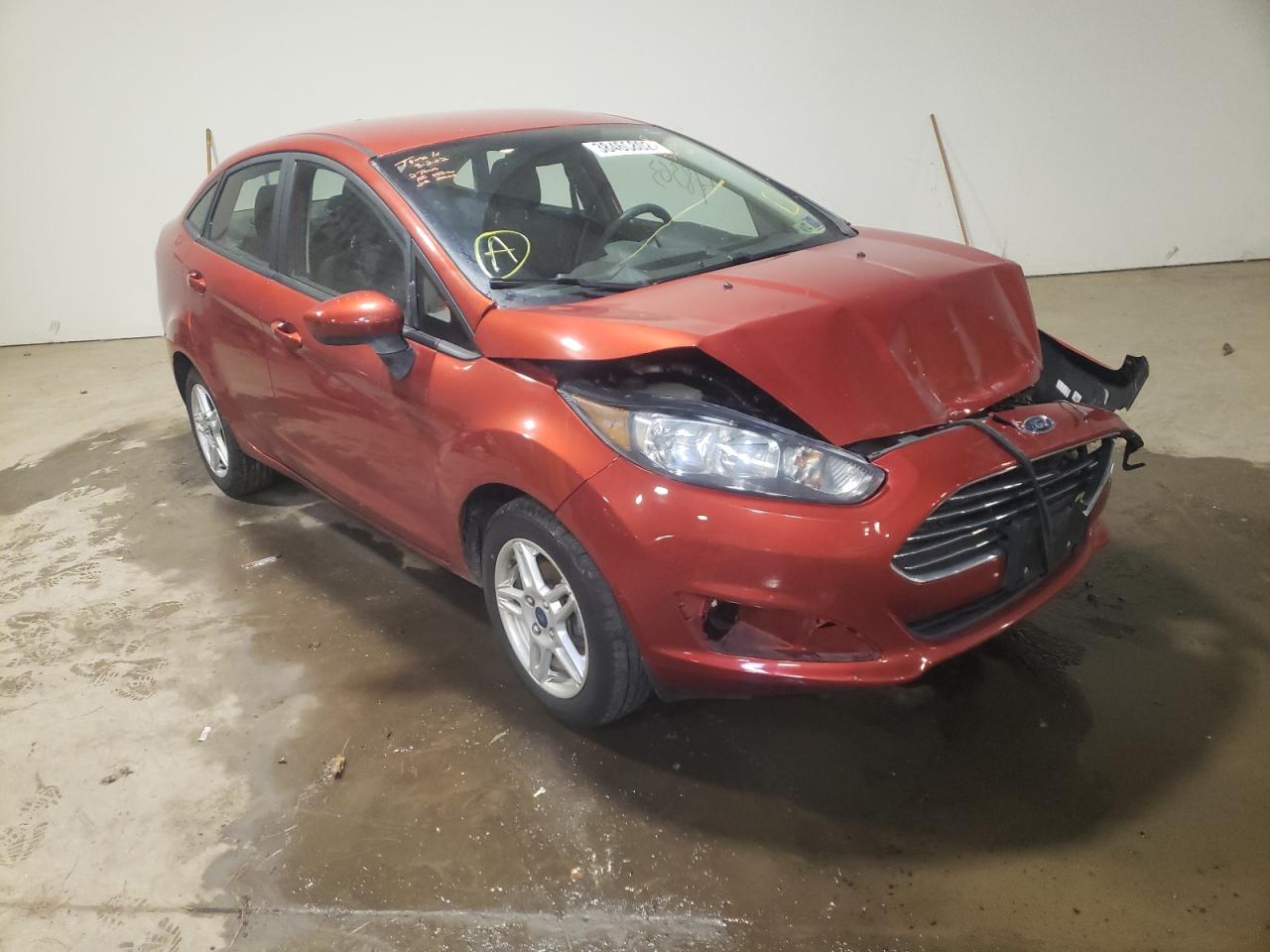 FORD FIESTA SE 2018 with VIN 3FADP4BJ2JM124415 - Photo from auction