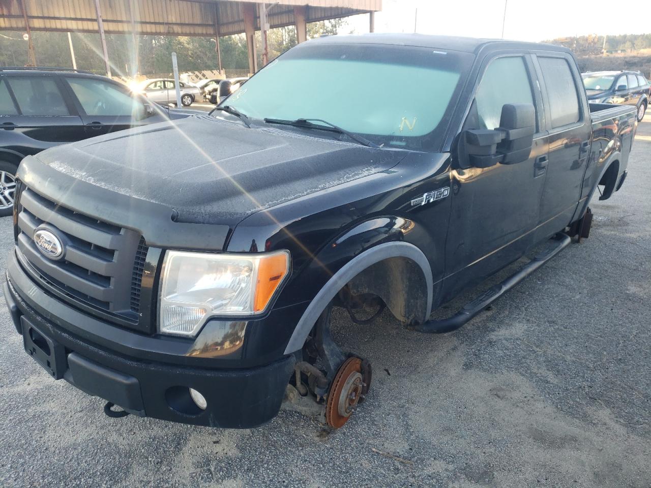 Photo 2 from auction – 2009 FORD F150 SUPER with VIN 1FTPW14V19FA60484