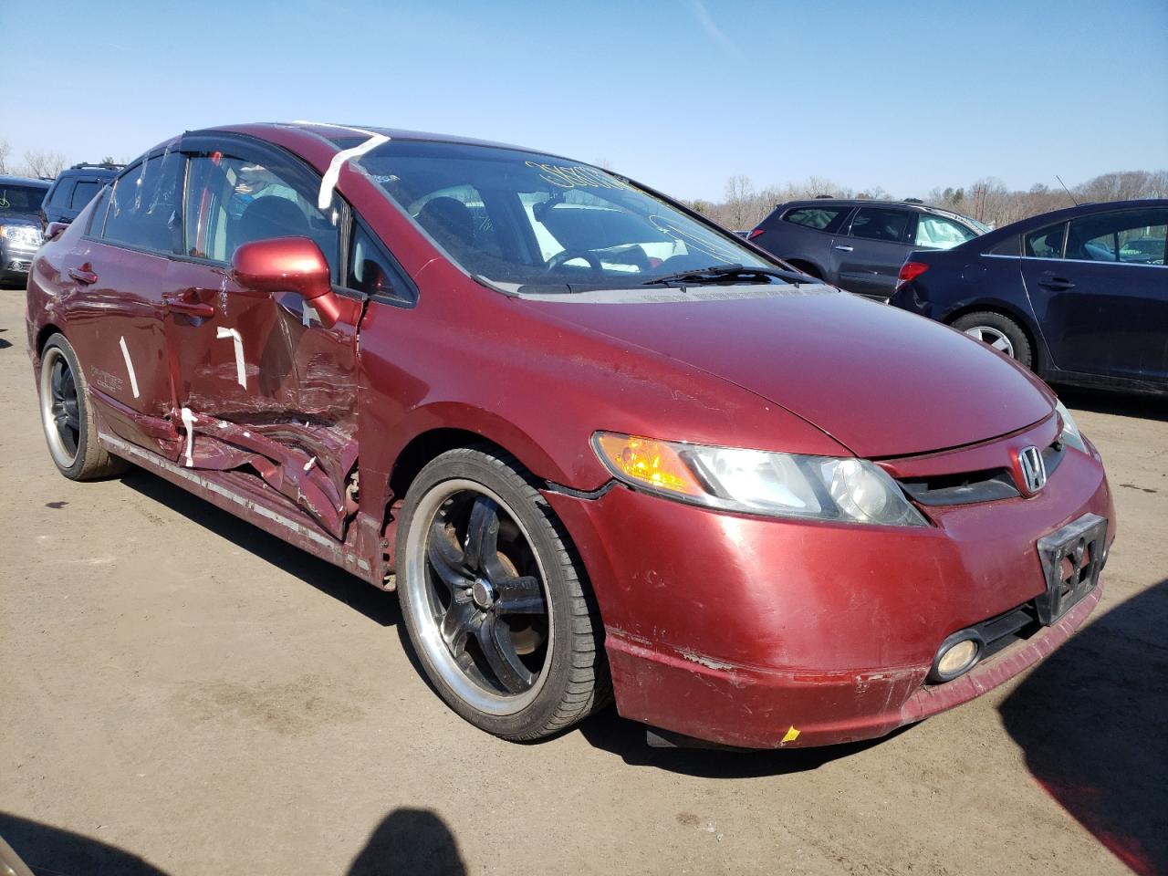 Photo 1 from auction – 2007 HONDA CIVIC SI with VIN 2HGFA55567H715767