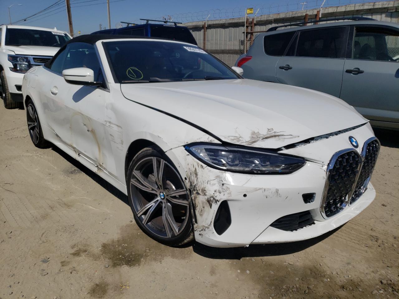 BMW 430I 2021 with VIN WBA23AT01MCH10367 - Photo from auction