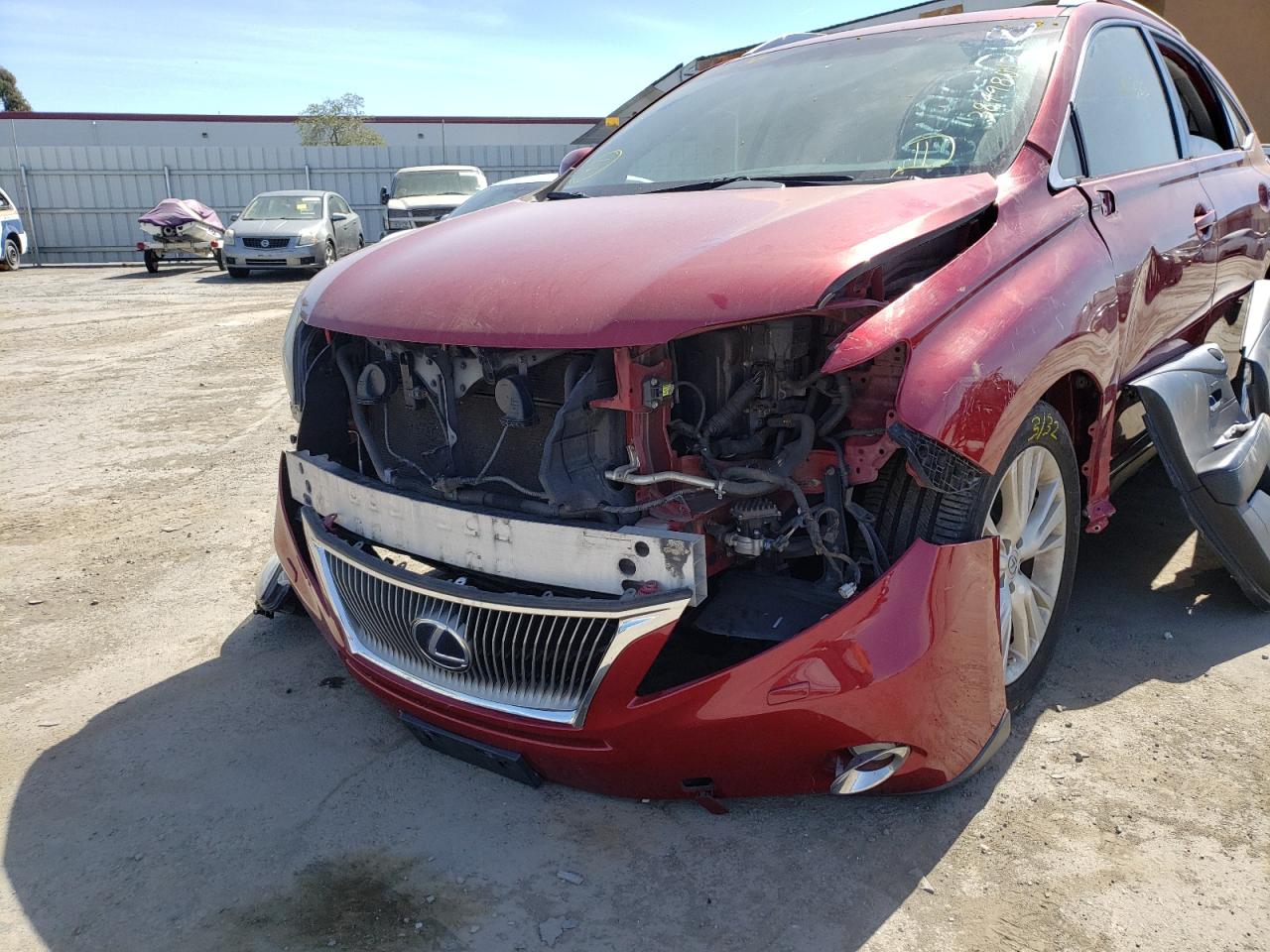 Photo 9 from auction – 2012 LEXUS RX 450 with VIN JTJBC1BA6C2049950