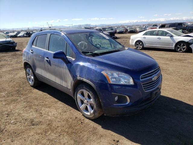 Photo 1 from auction – 2015 CHEVROLET TRAX LTZ with VIN 3GNCJTSBXFL231646