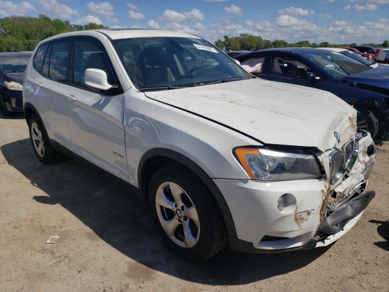 Photo 1 from auction – 2011 BMW X3 XDRIVE2 with VIN 5UXWX5C54BL713932
