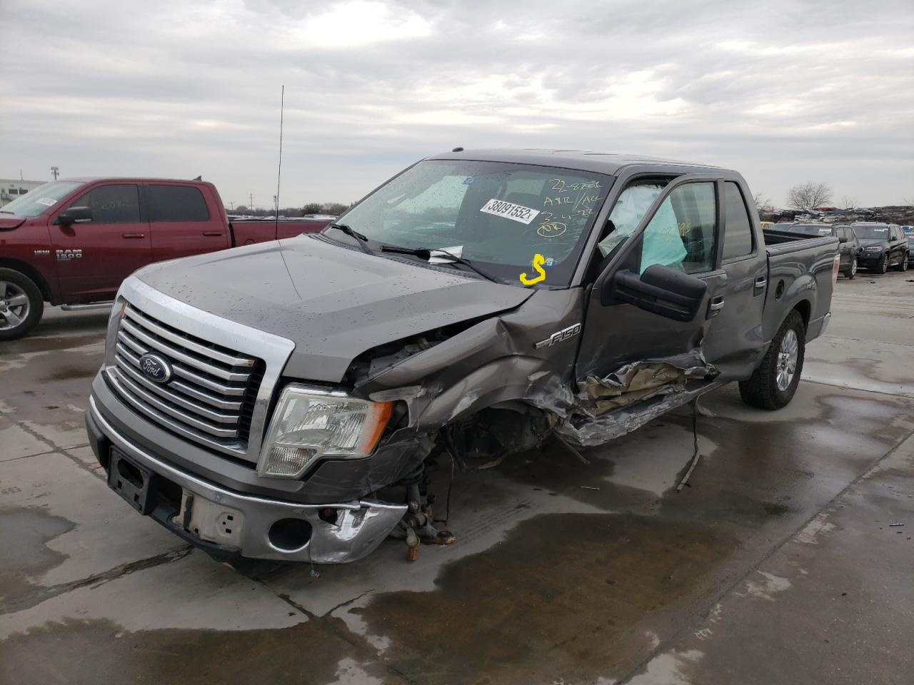 Photo 2 from auction – 2012 FORD F150 SUPER with VIN 1FTFW1CF4CFB14261