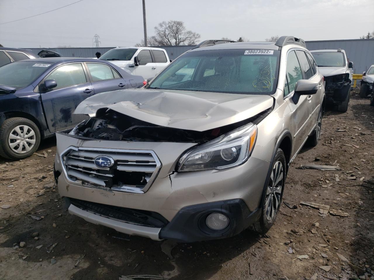Photo 2 from auction – 2016 SUBARU OUTBACK 2. with VIN 4S4BSALC1G3309902