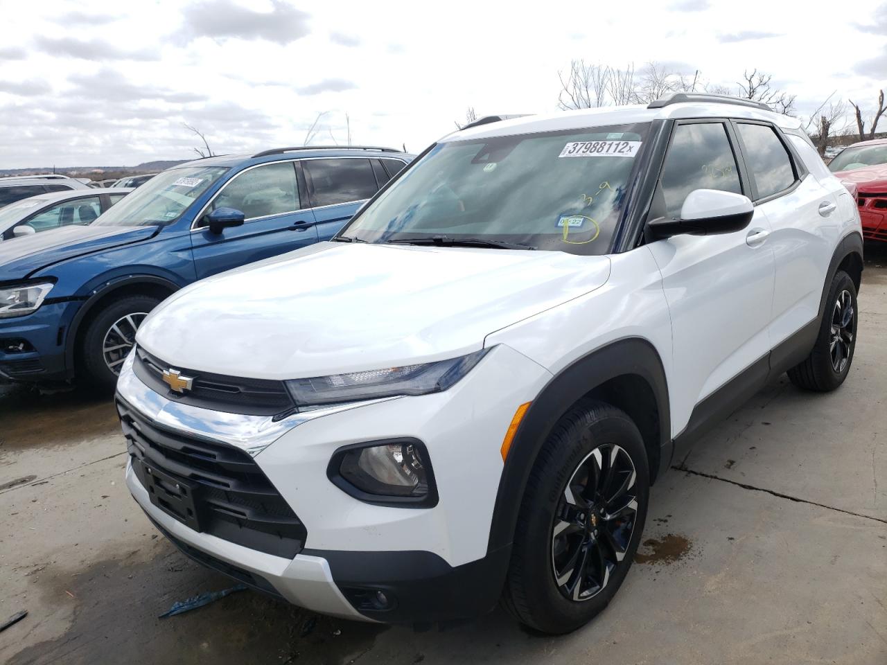 Photo 2 from auction – 2021 CHEVROLET TRAILBLAZE with VIN KL79MPSL2MB013044