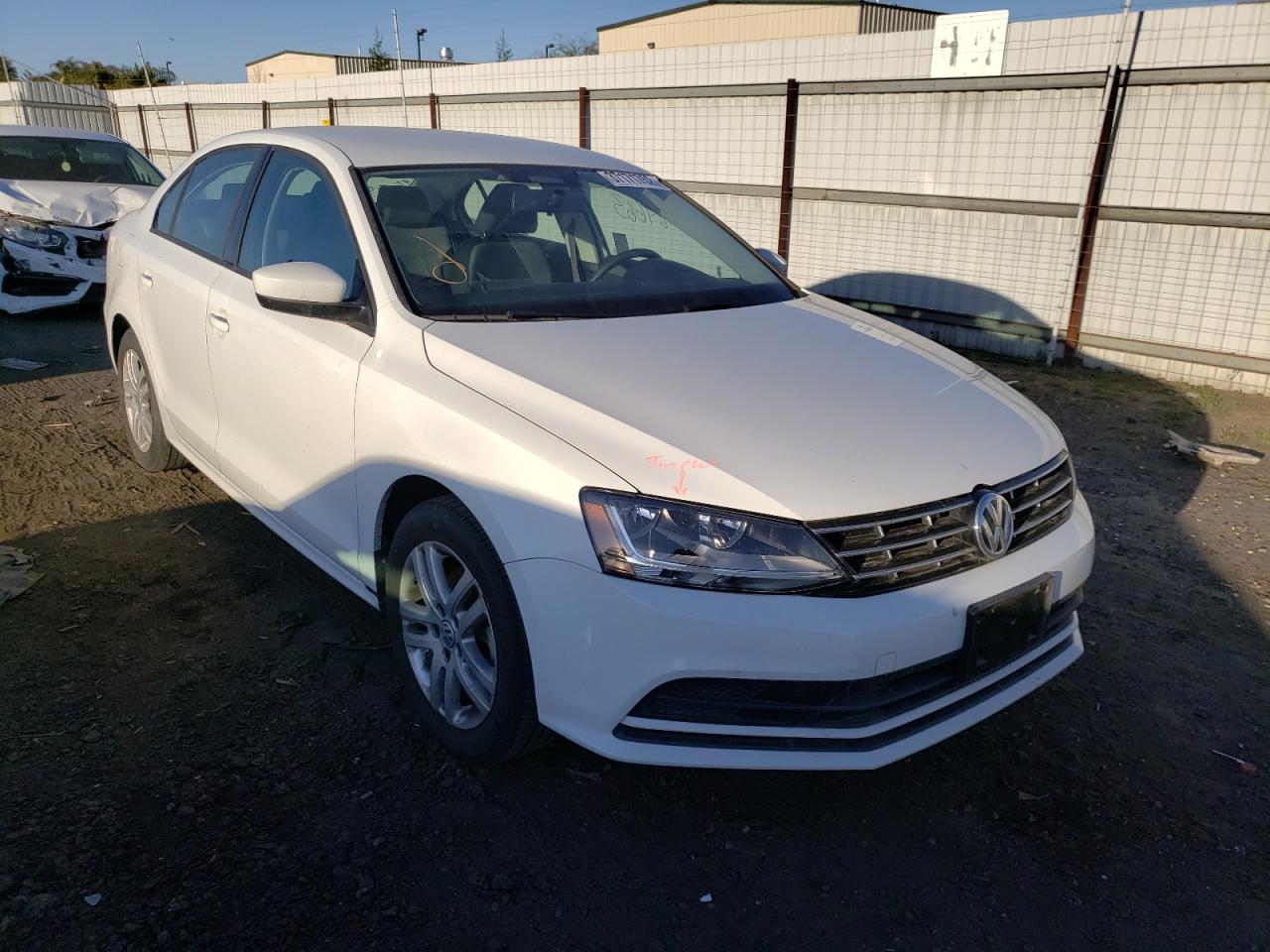VOLKSWAGEN JETTA S 2018 with VIN 3VW2B7AJ4JM238545 - Photo from auction